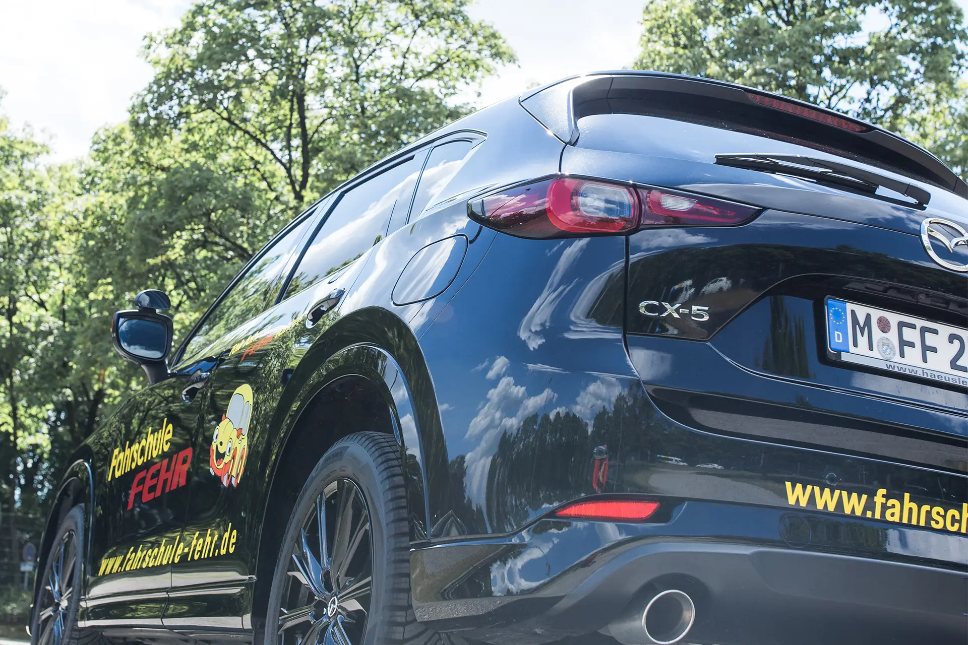 Automatikauto der Fahrschule Fehr für die Klasse B197