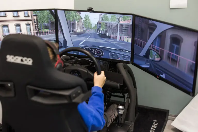 Fahrsimulator der Fahrschule Fehr